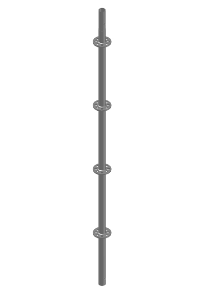 Montante cm 200 con spinotto